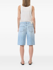 Closed Denim Cotton Shorts — Clear Blue, Women (New In)