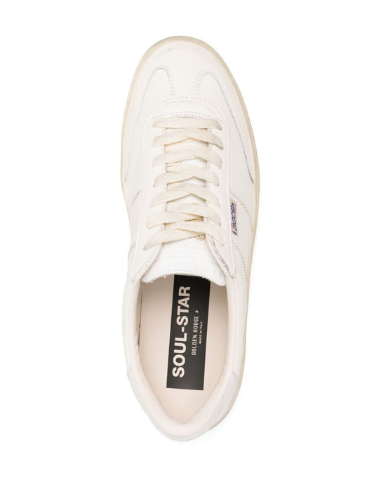 Golden Goose Sneakers White — Men's Leather Sneakers