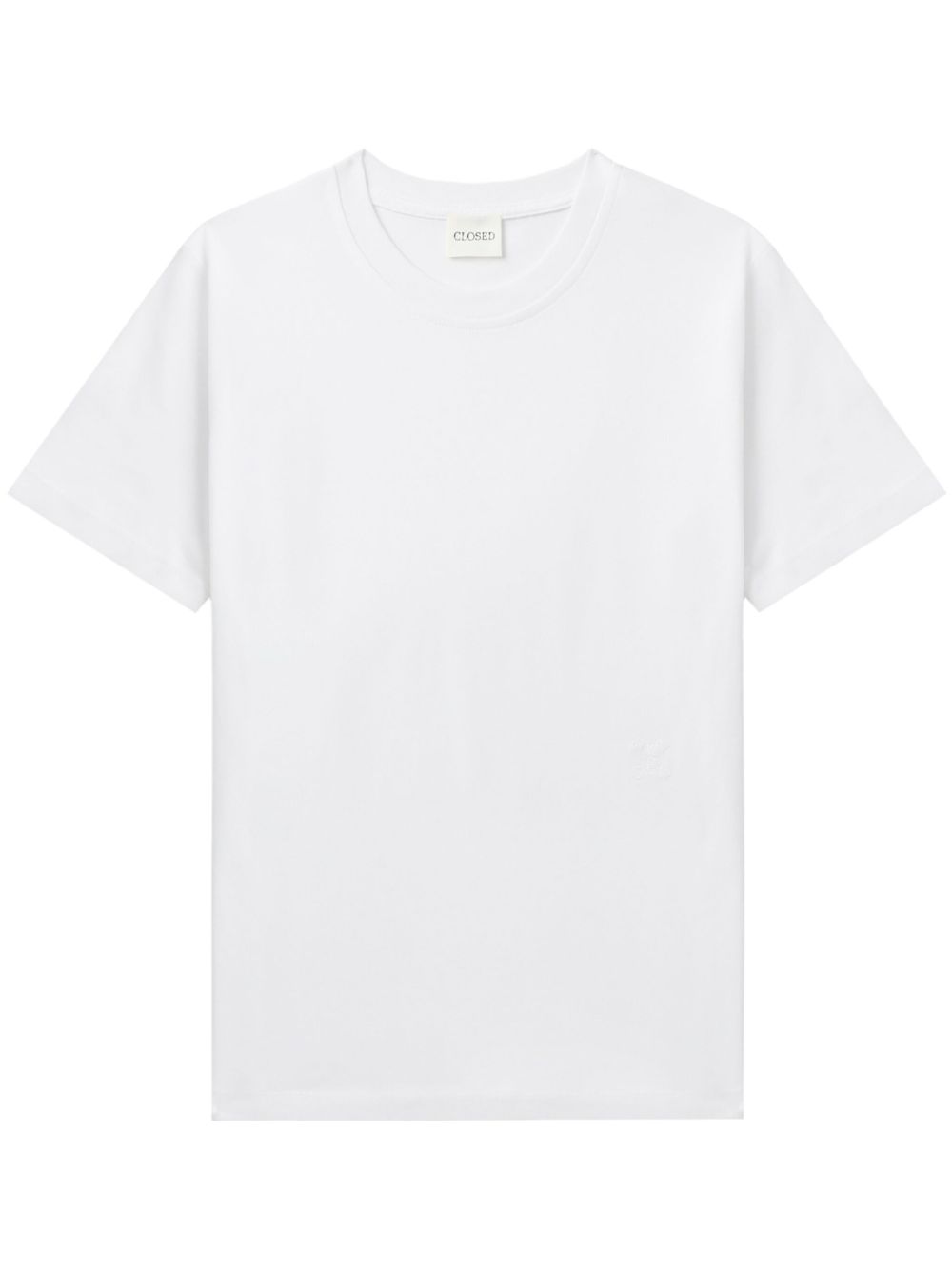 Closed White T-Shirts & Polos — Women's Topwear