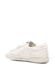 Golden Goose Super-Star Sneakers for Men — White Leather