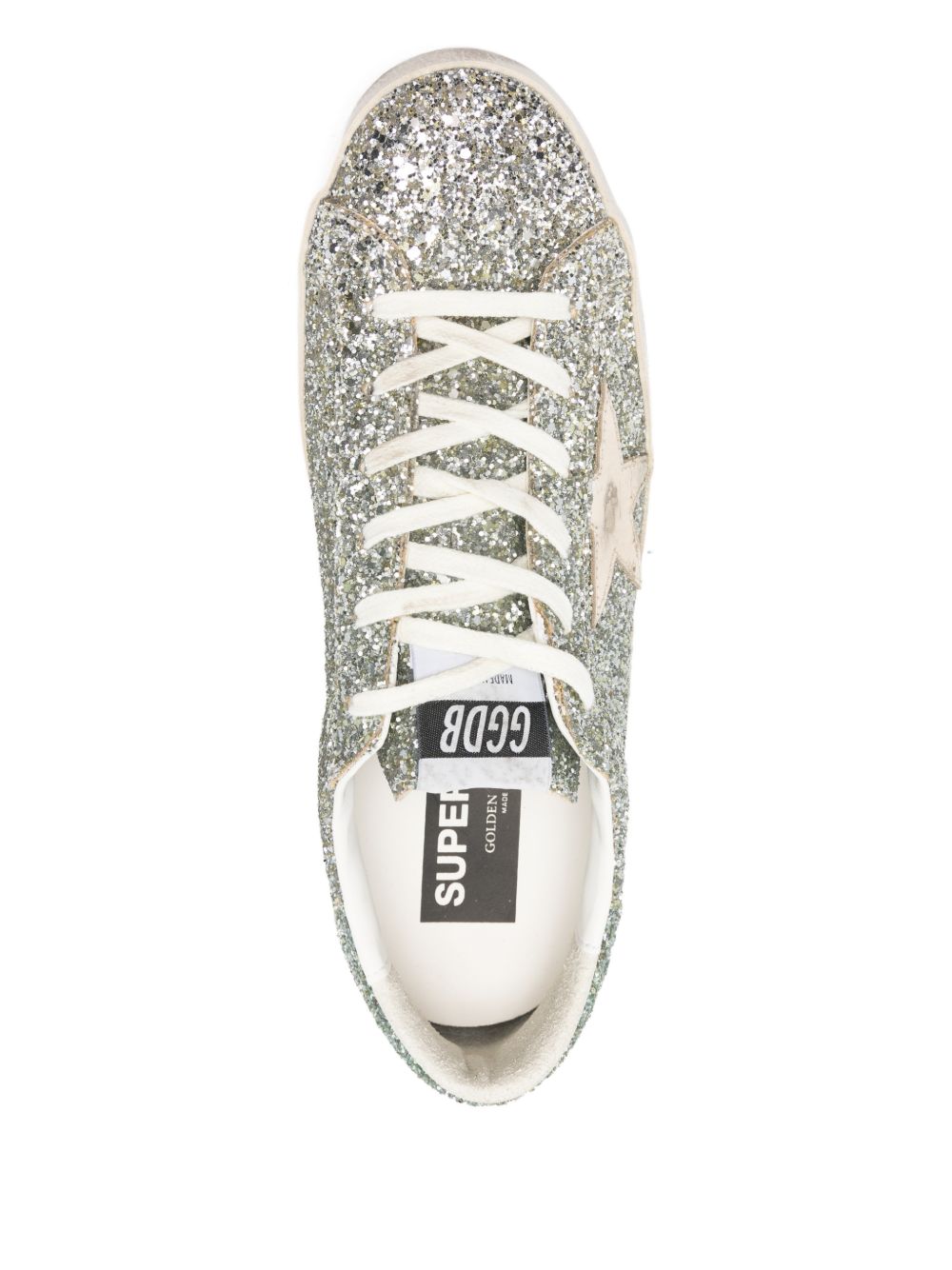 Golden Goose Silver Sneakers — Super-Star Women’s Shoes