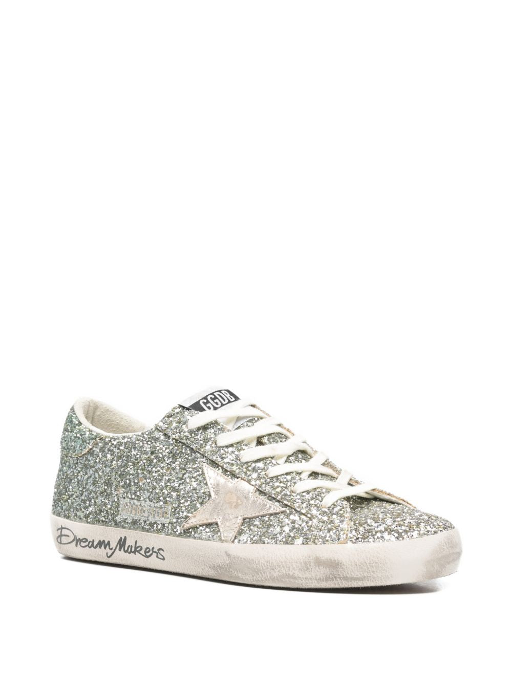 Golden Goose Silver Sneakers — Super-Star Women’s Shoes