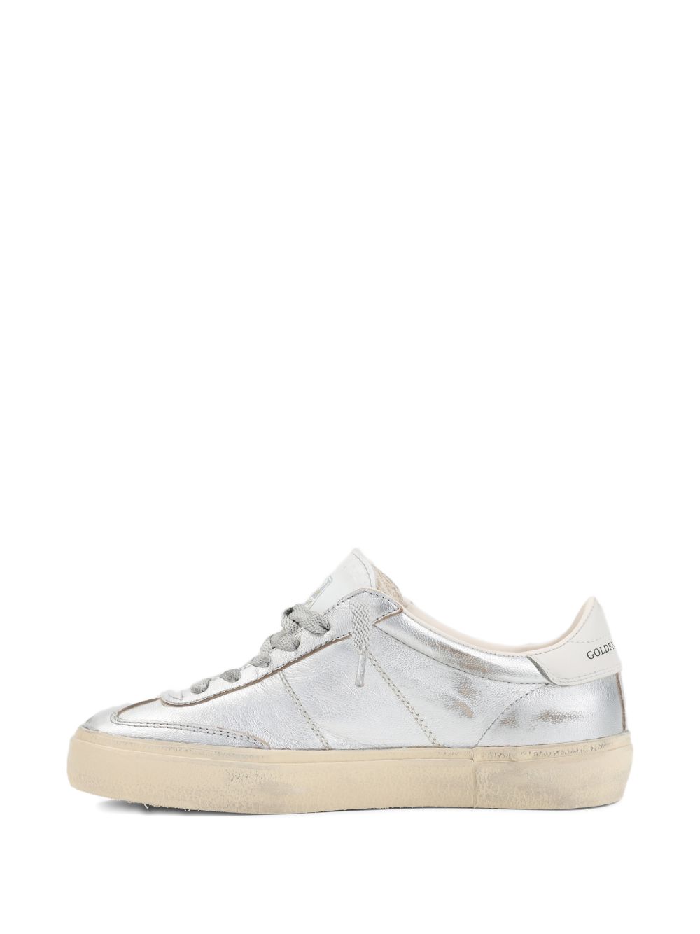 Golden Goose Silver Sneakers for Women — New Arrival