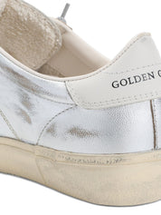 Golden Goose Silver Sneakers for Women — New Arrival