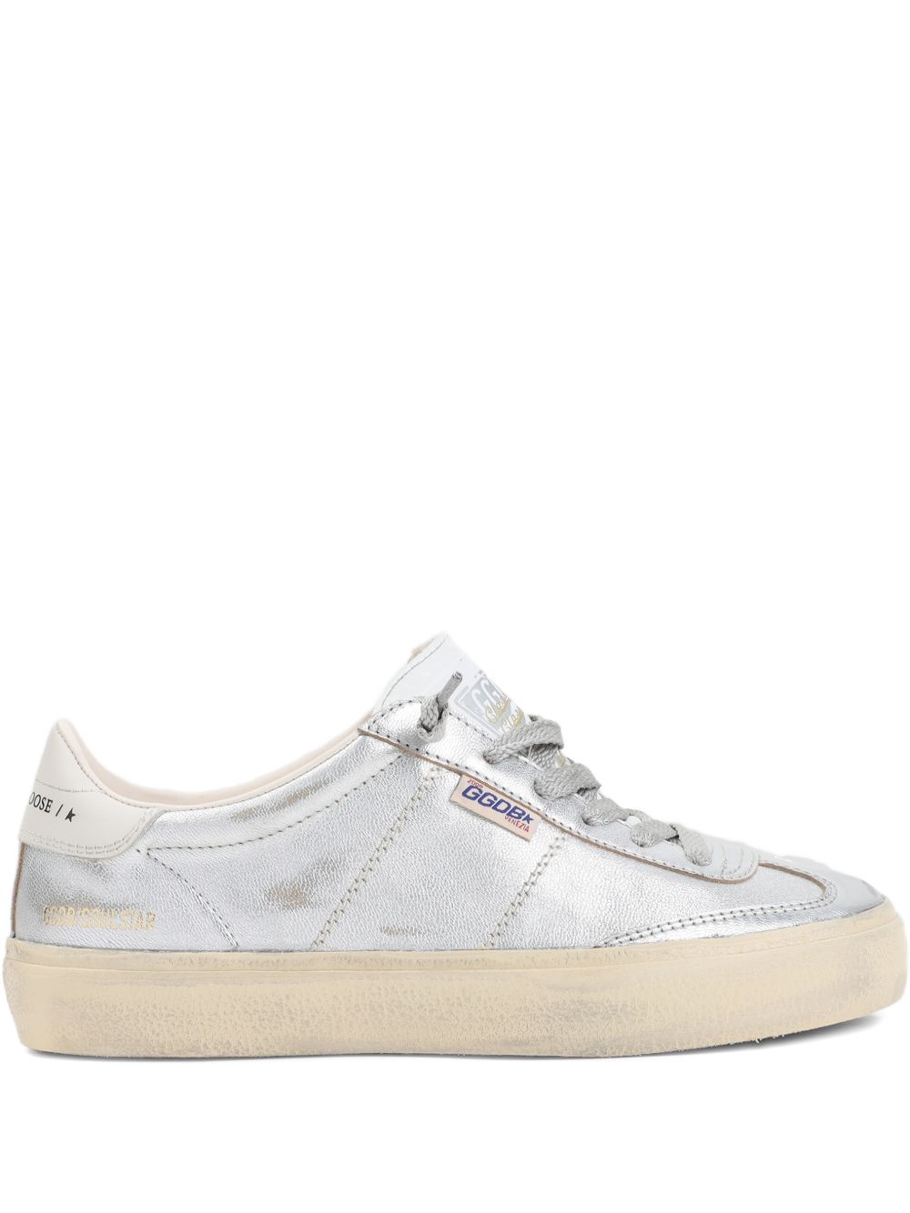 Golden Goose Silver Sneakers for Women — New Arrival