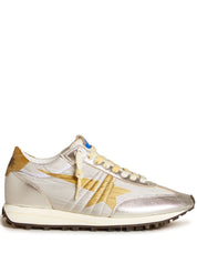 Golden Goose Marathon Sneakers — Silver Women's Shoes