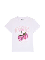 GANNI T-shirts and Polos White
