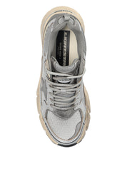 Golden Goose Grey Sneakers — Lightstar Lace-Up | Aumifour