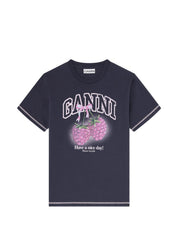 GANNI T-shirts and Polos Black