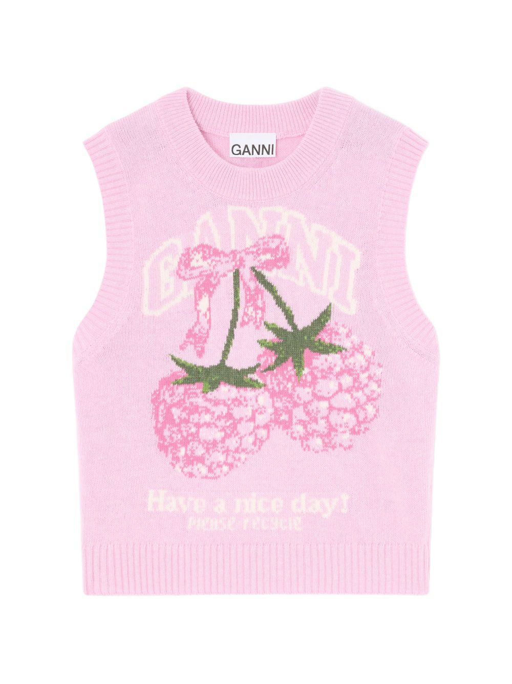 GANNI Sweaters Pink