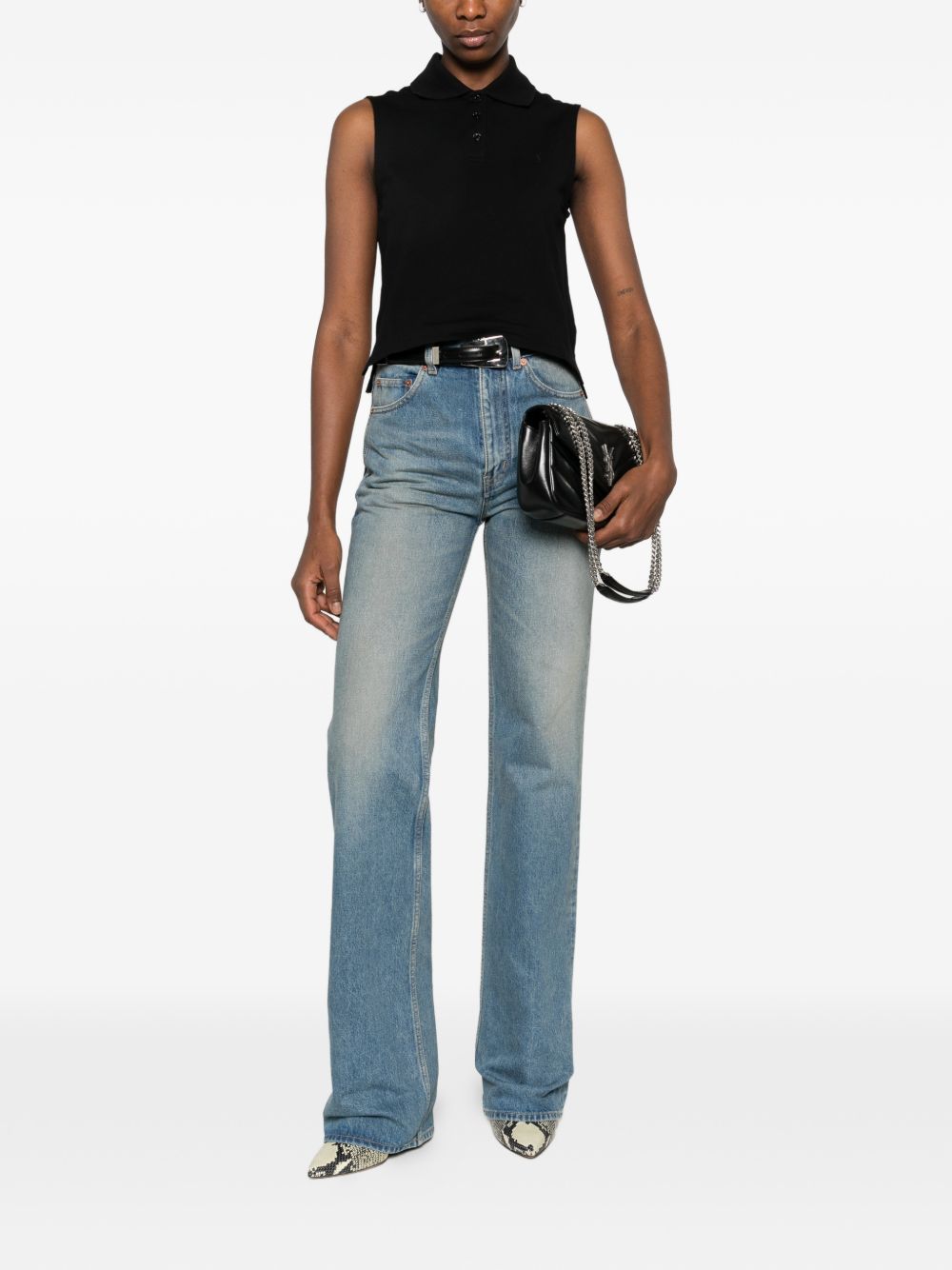 Saint Laurent  Top Black