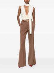 Stella McCartney Trousers Leather Brown