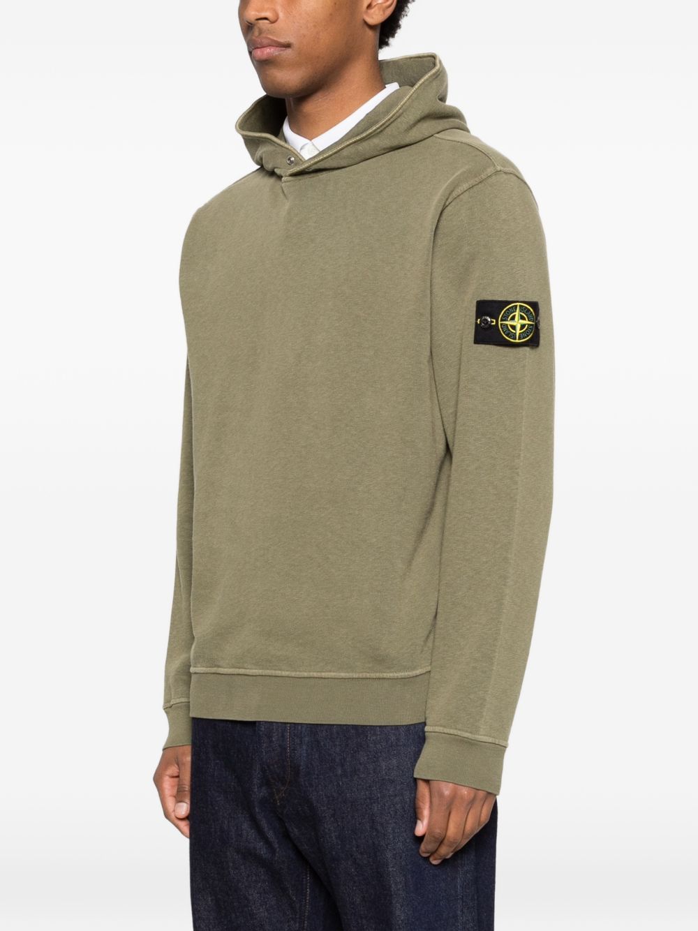 Stone Island Sweaters Green