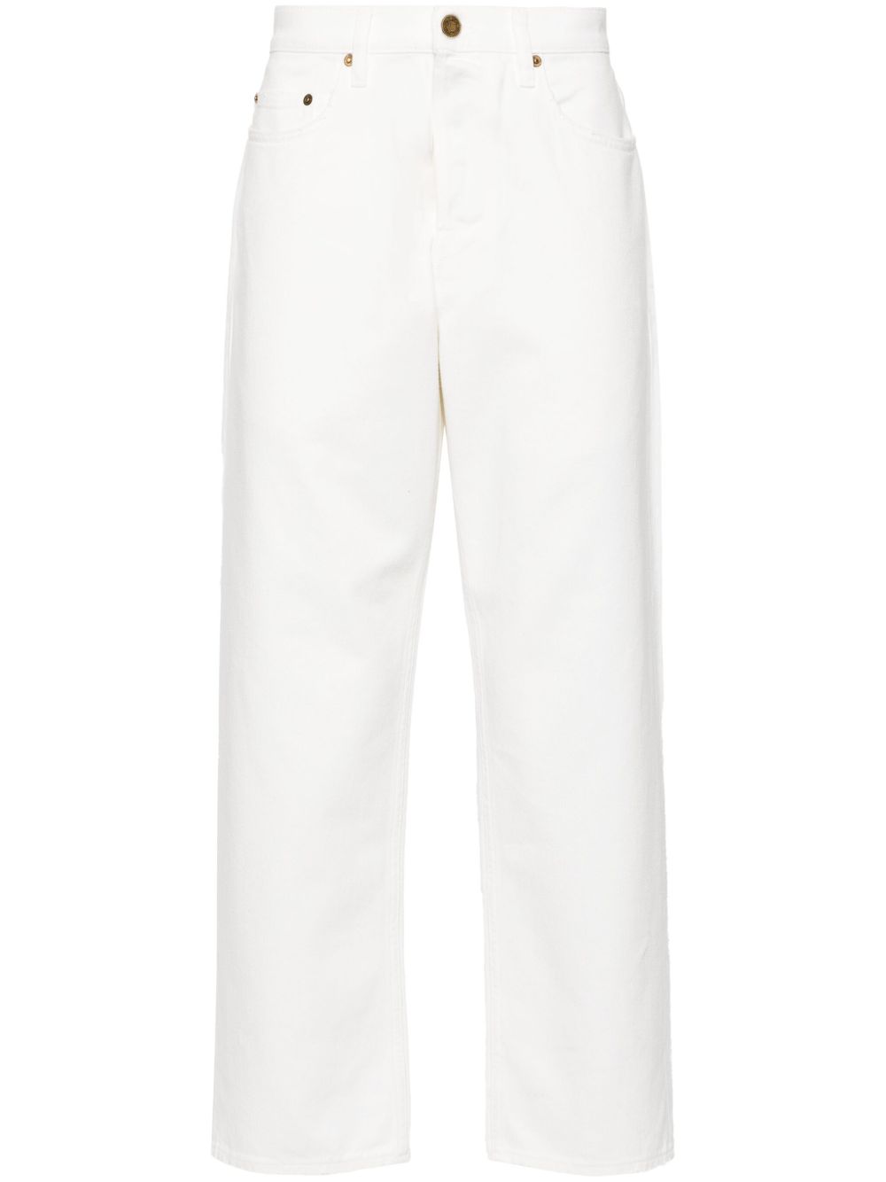 Golden Goose Jeans White — Men's Loose Fit Denim