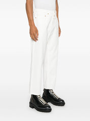 Golden Goose Jeans White — Men's Loose Fit Denim