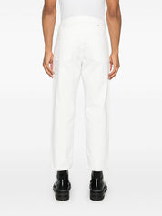 Golden Goose Jeans White — Men's Loose Fit Denim