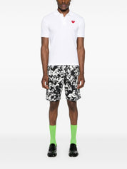 Comme Des Garcons White T-Shirts & Polos — Topwear