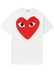 Comme Des Garcons Cotton T-Shirt — Logo Tee for Men