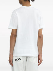 Comme Des Garcons Cotton T-Shirt — Logo Tee for Men