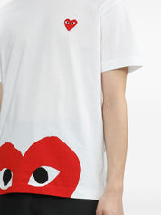 Comme Des Garcons White T-Shirts & Polos — Topwear