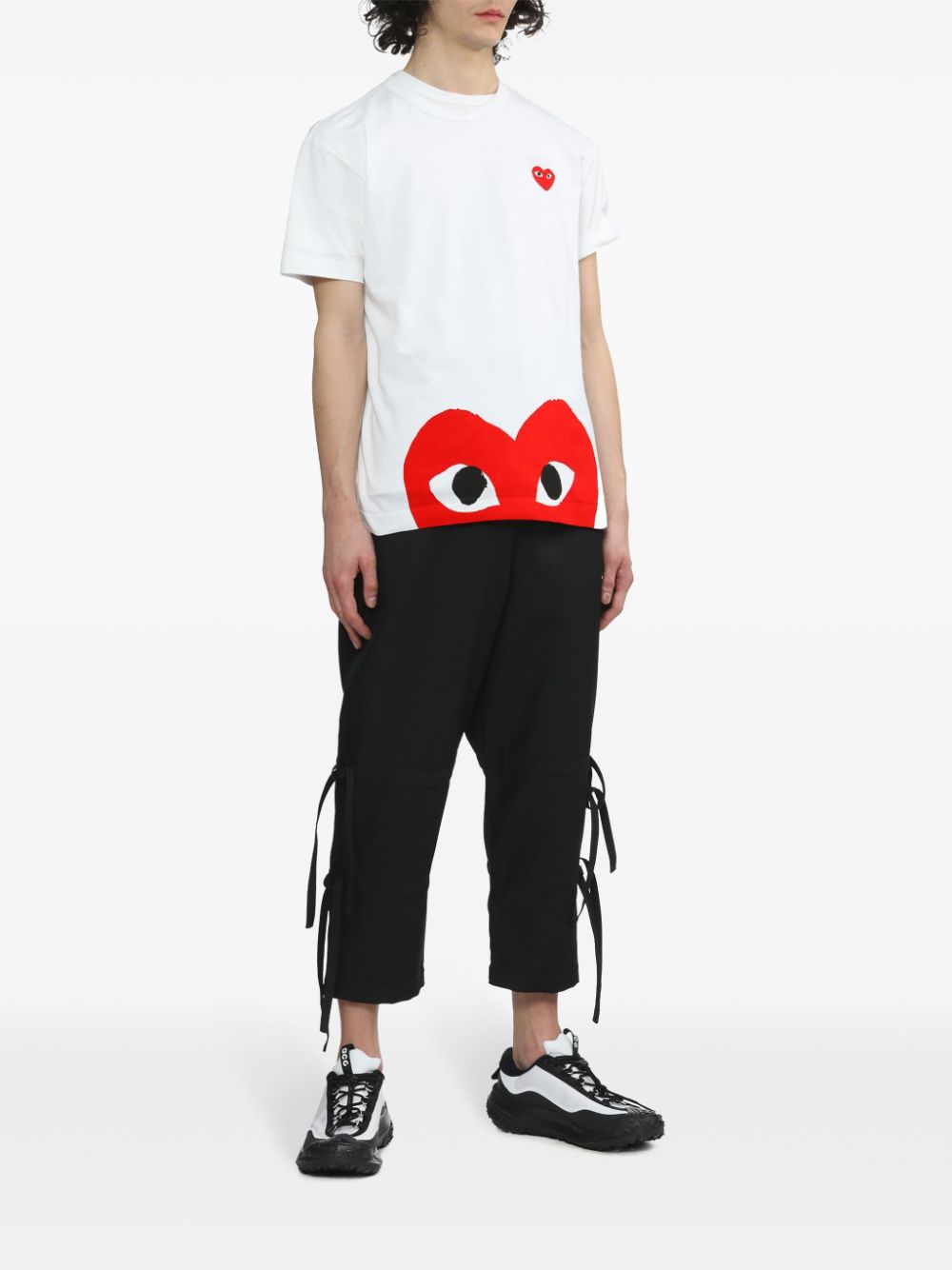 Comme Des Garcons White T-Shirts & Polos — Topwear