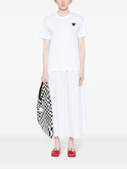 Comme Des Garcons White T-Shirts & Polos — Topwear