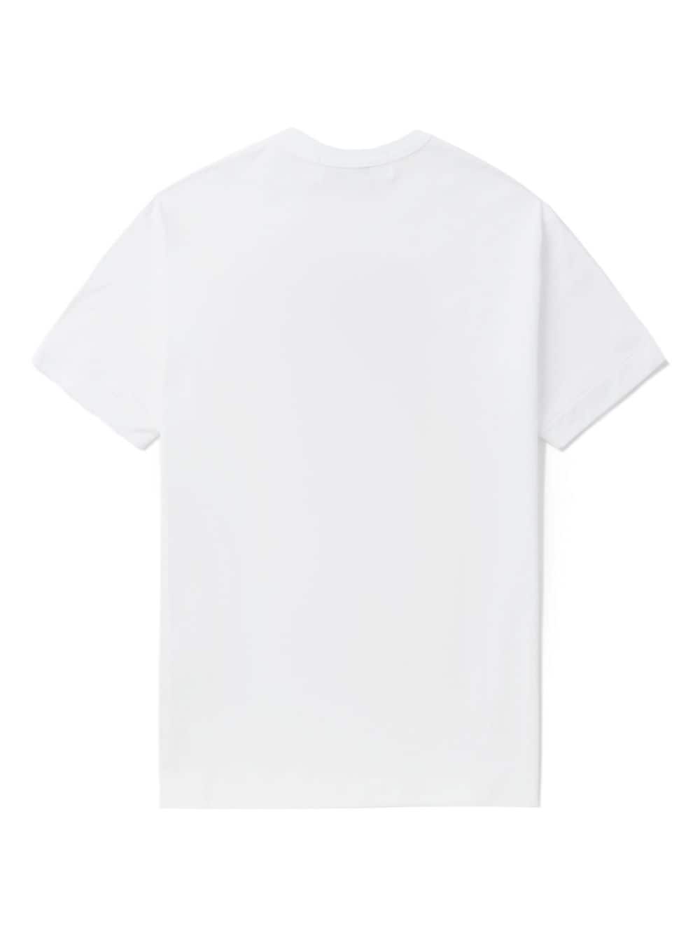 Comme Des Garcons White T-Shirts & Polos — Topwear