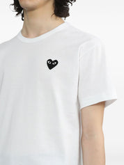 Comme Des Garcons White T-Shirts & Polos — Topwear