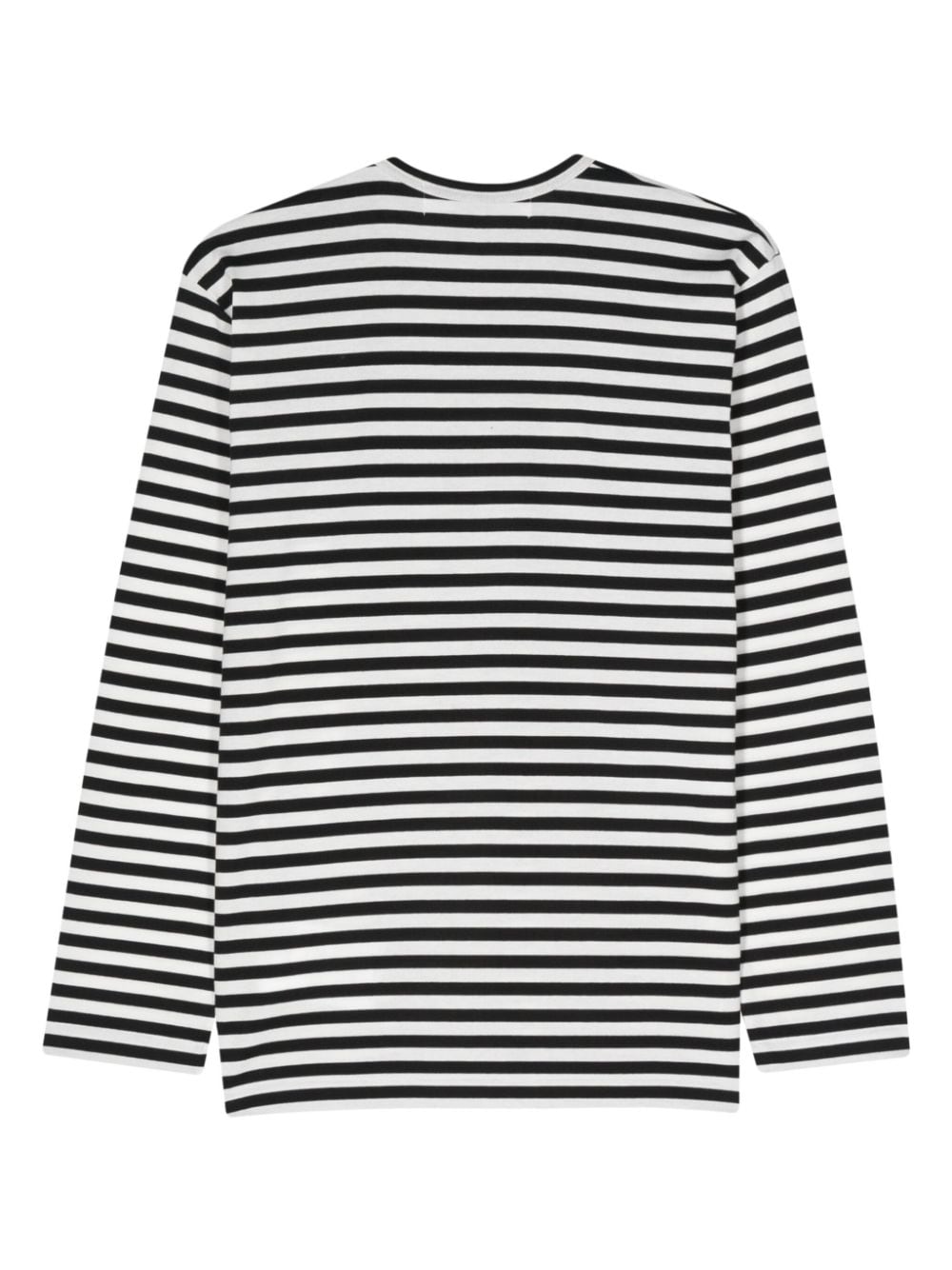 Comme Des Garcons Striped Cotton T‑Shirt for Men