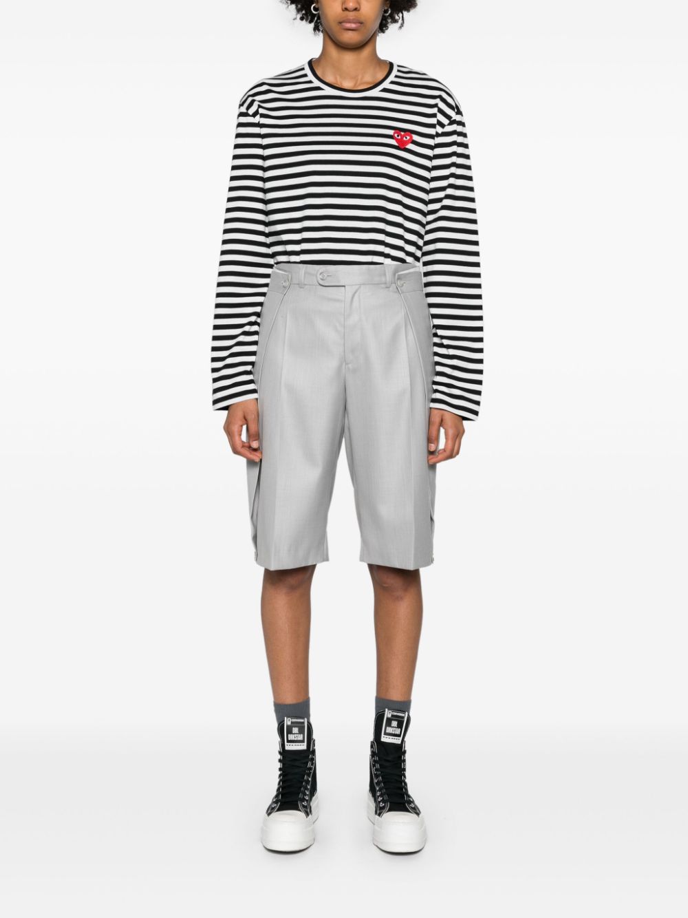 Comme Des Garcons T-Shirts & Polos — Black Topwear