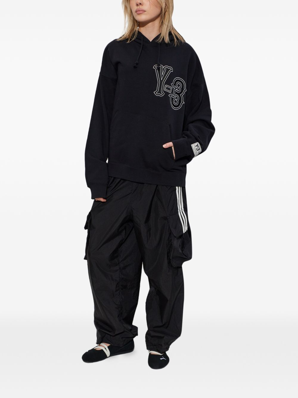 Y-3 Trousers Black