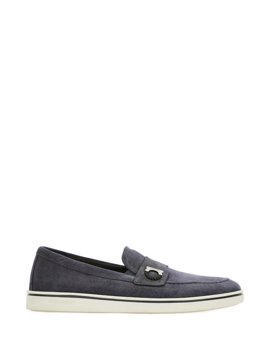 Ferragamo Beige Moccasins — Flat Loafers for Men