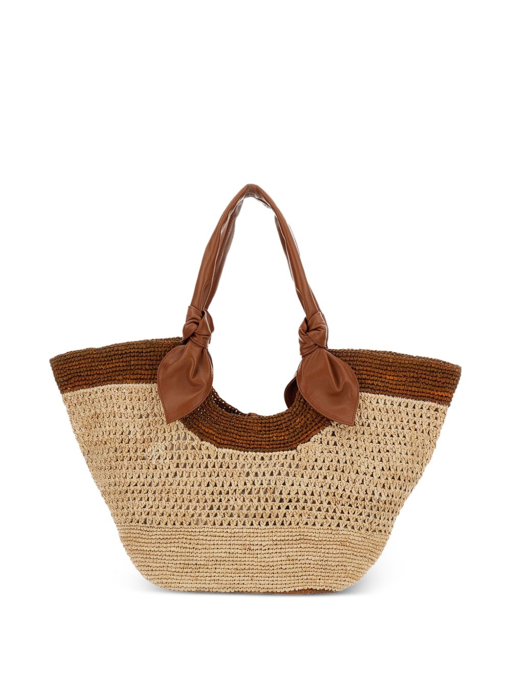 Hereu Leather Brown Shopper Bag — New In Spring 2026