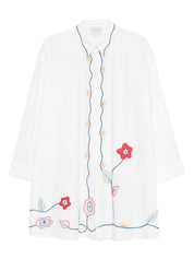Forte Forte Embroidered Cotton Shirt — Women’s Shirt