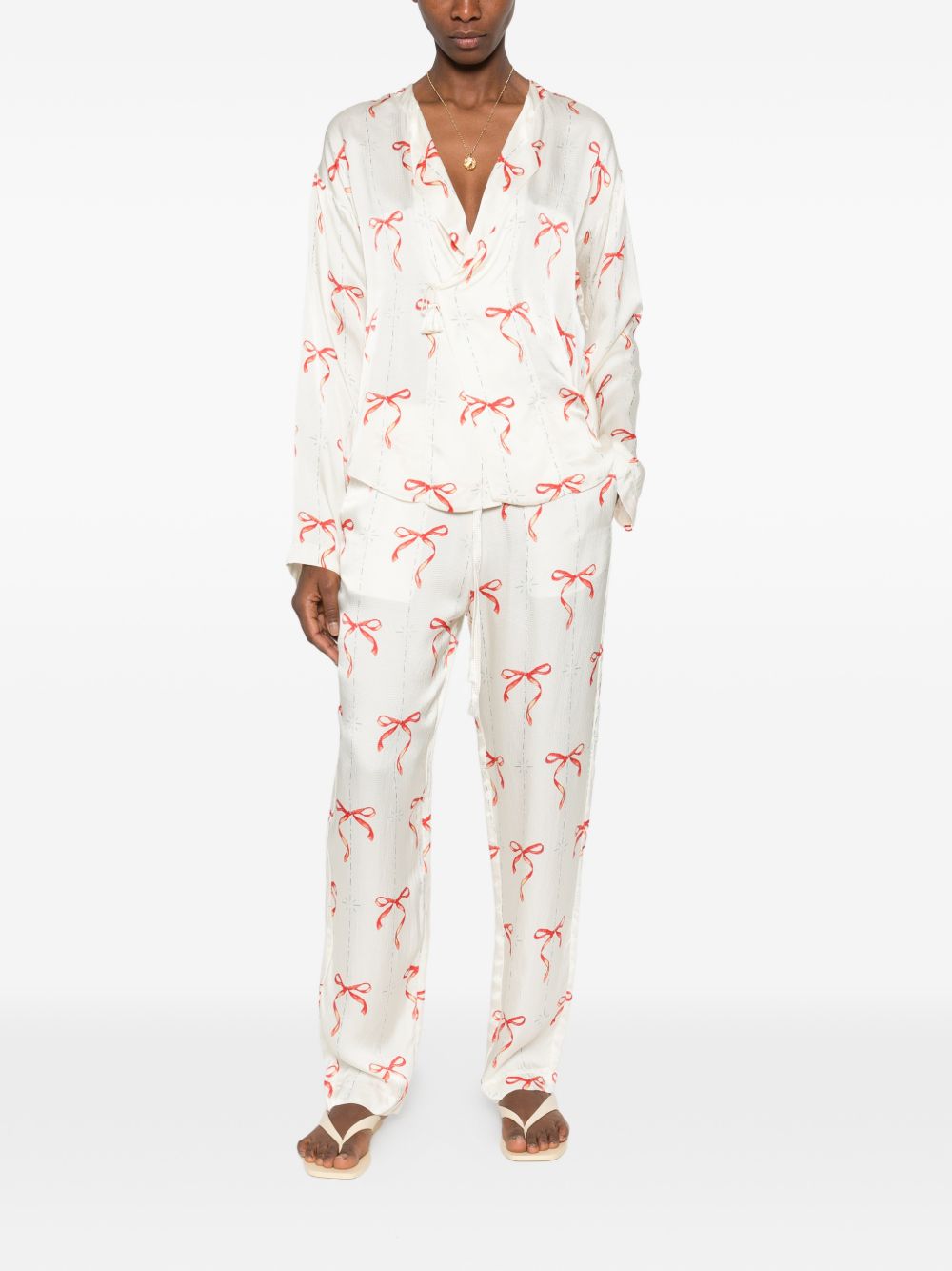 Forte Forte Printed Drawstring Trousers for Women — €295