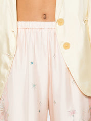 Forte Forte Printed silk trousers