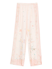 Forte Forte Printed silk trousers