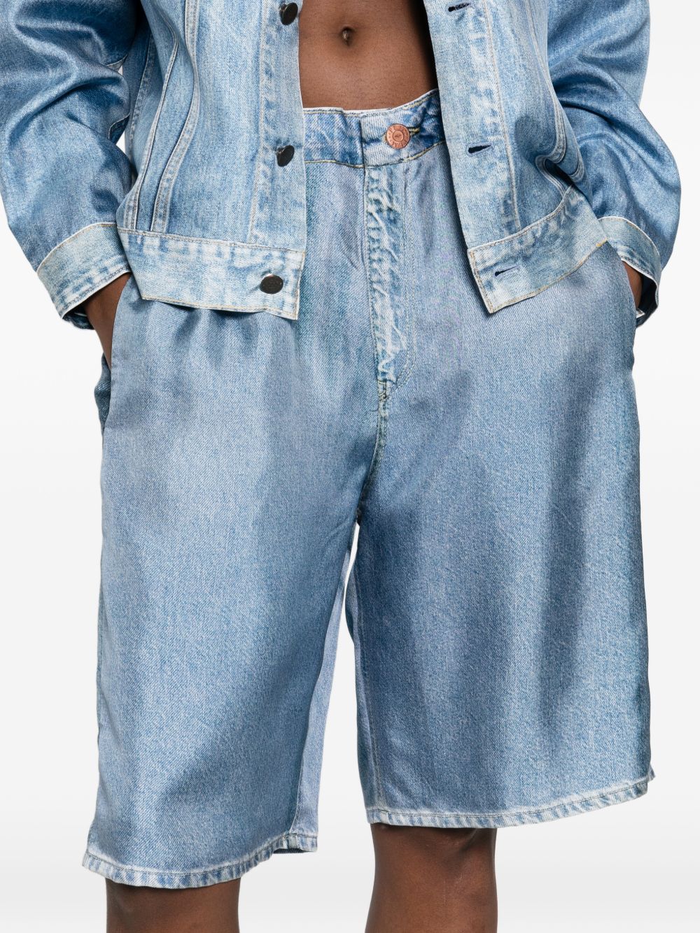 Pierre Louis Mascia Shorts Clear Blue