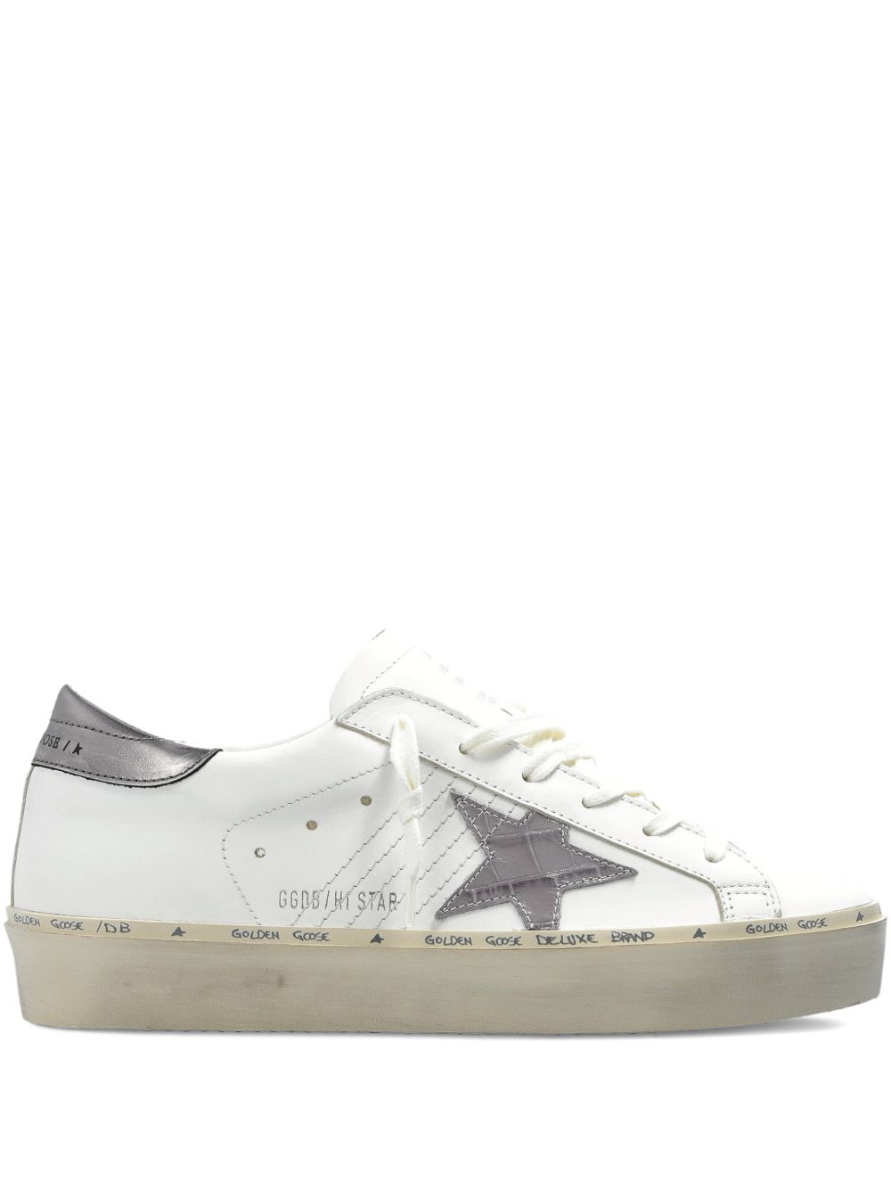 Golden Goose Sneakers White — Women’s Hi Star Leather