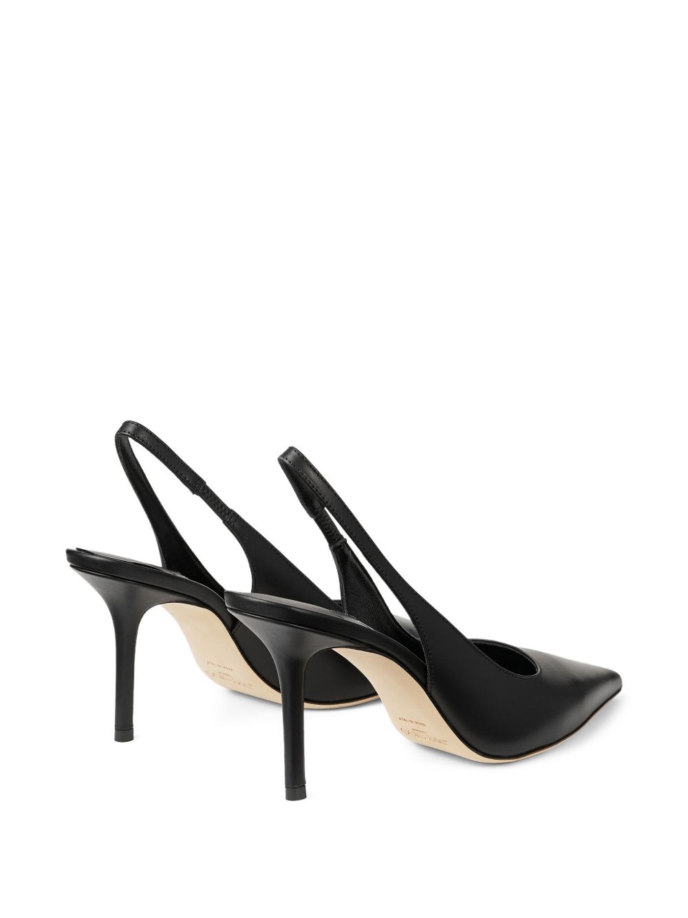 Jimmy Choo Medium Heel Pumps — Black Slingback