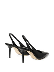 Jimmy Choo Medium Heel Pumps — Black Slingback