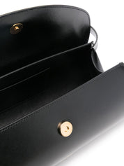 Jil Sander Cannolo Large Shoulder Bag — Black