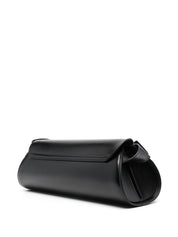 Jil Sander Cannolo Large Shoulder Bag — Black
