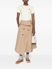 Maison Kitsuné Yellow Fox T‑Shirt — Women's Topwear