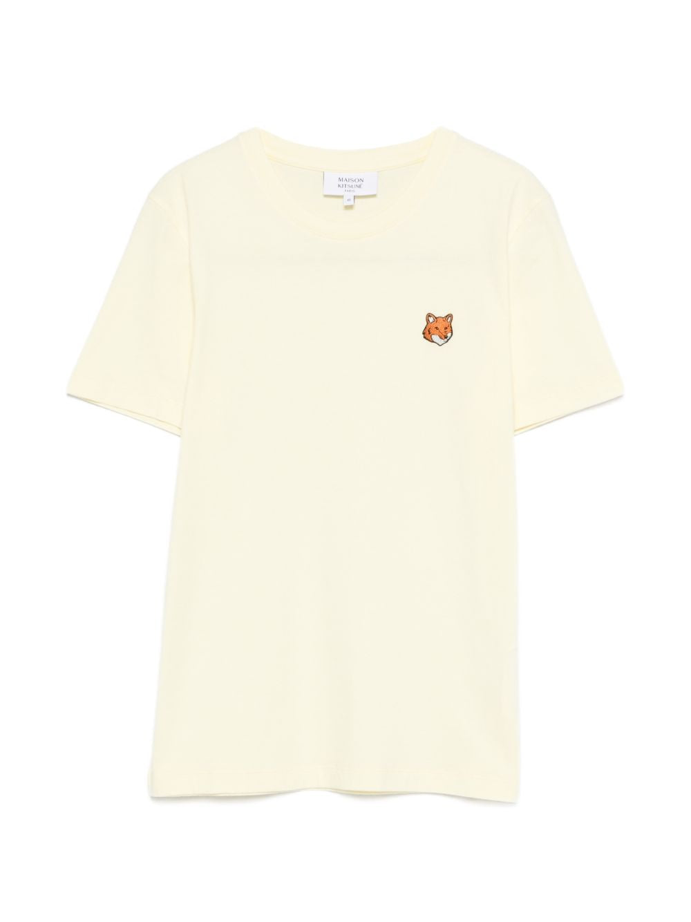 Maison Kitsuné Yellow Fox T‑Shirt — Women's Topwear