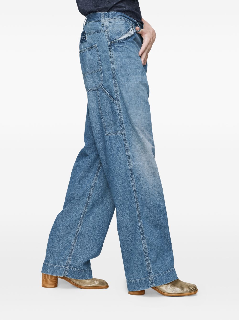 Maison Margiela Jeans — Denim Cotton Straight Leg