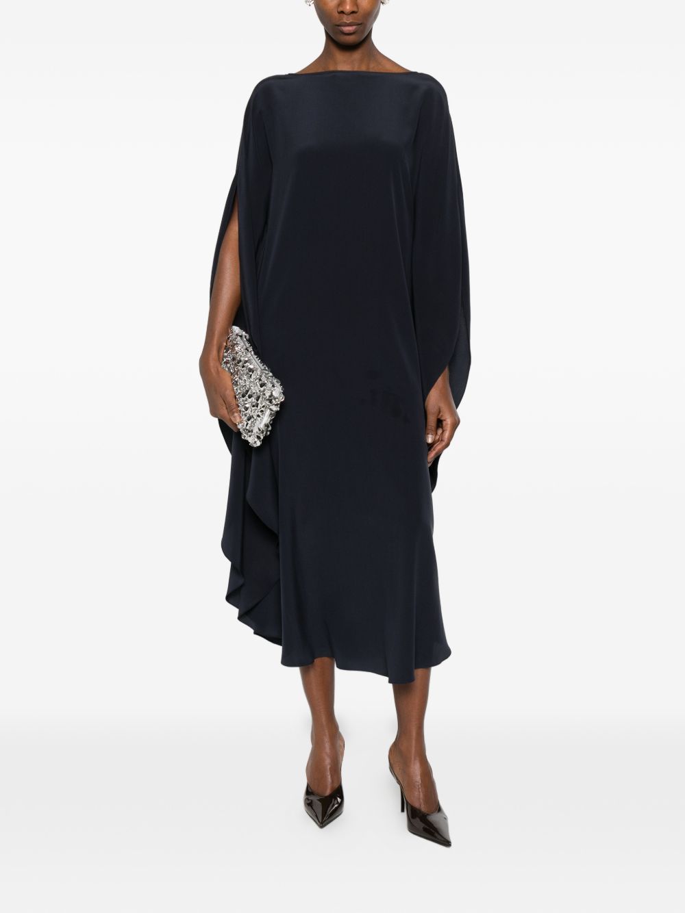 Gianluca Capannolo Blue Dresses — New Draped Styles