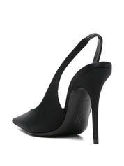 Amina Muaddi With Heel Black