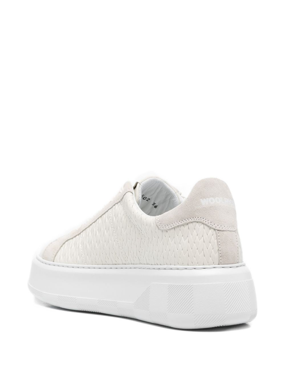 Woolrich Woolrich Sneakers White — Chunky Court Style