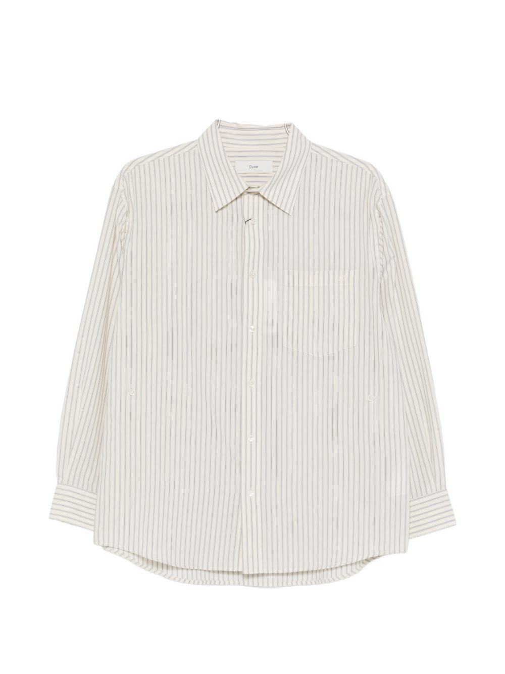 Dunst Ivory Shirts — Striped Cotton Shirt, New In